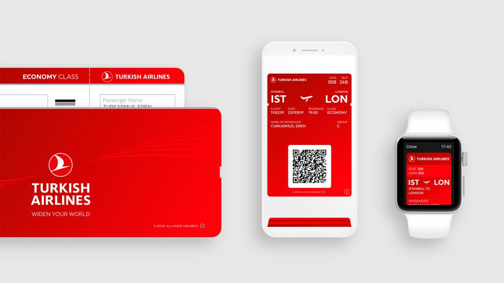 Turkish Airlines bilet, aplikacja