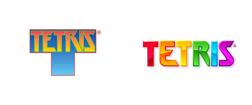 Stare i nowe logo Tetris
